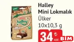 ÜLKER HALLEY MİNİ LOKMALIK